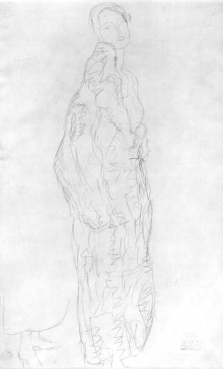 Robed Standing Lady von Gustav Klimt