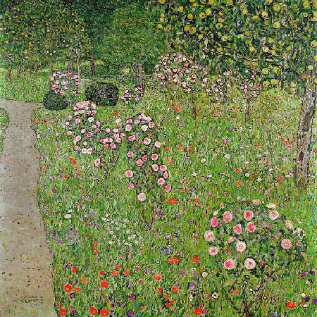 Orchard with roses (Obstgarten mit Rosen) 1911-12
