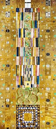 Werkvorlage zum Stoclet-Fries. Schmalwand. - Gustav Klimt