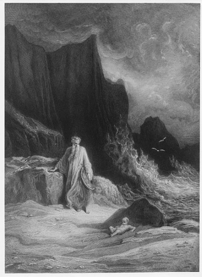 The Finding of King Arthur, illustration from ''Idylls of the King'' von Gustave Alfred TennysonDore