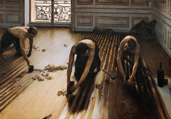 Die Parkett-Hobler von Gustave Caillebotte