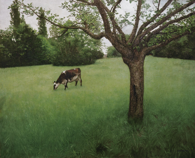 Prairie ? Yerres von Gustave Caillebotte