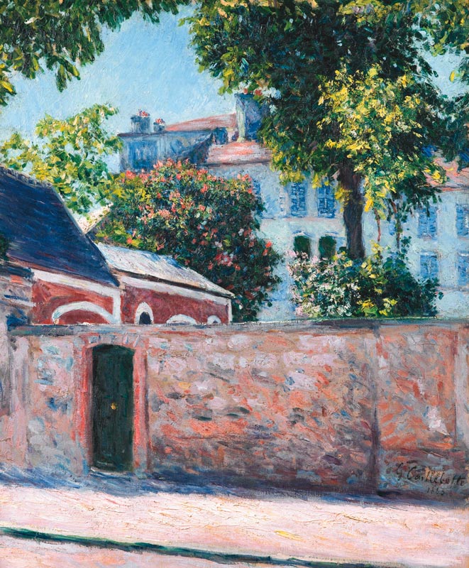 Häuser in Argenteuil von Gustave Caillebotte