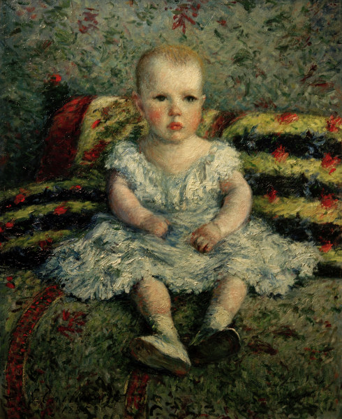 L''enfant au canape von Gustave Caillebotte