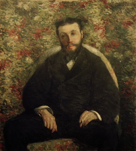 Portrait d''A.Cassabois von Gustave Caillebotte