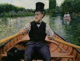 Rower in a Top Hat c.1877-78