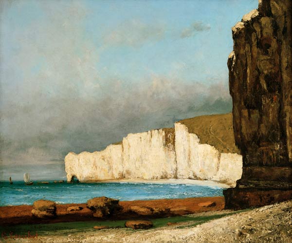 Küstenlandschaft von Gustave Courbet