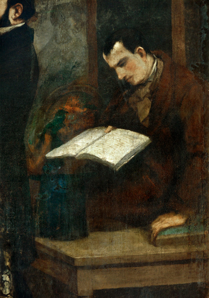 Baudelaire von Gustave Courbet
