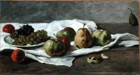 Apples, pears and grapes von Gustave Courbet