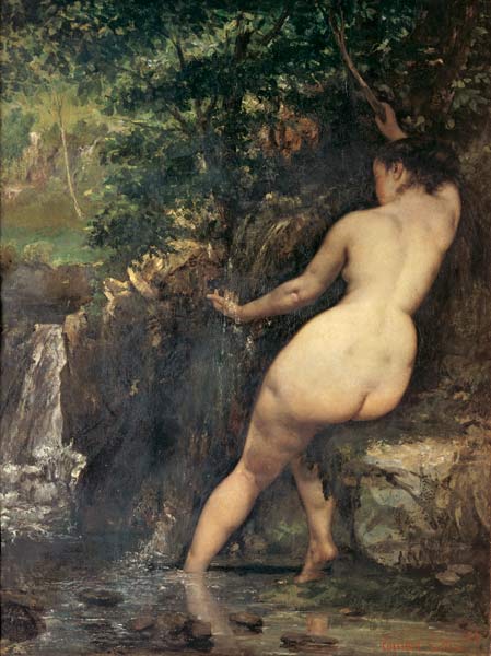 Die Quelle von Gustave Courbet