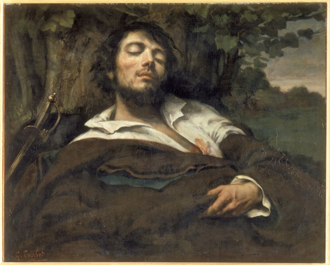Der Verletzte (L'Homme blessé) von Gustave Courbet