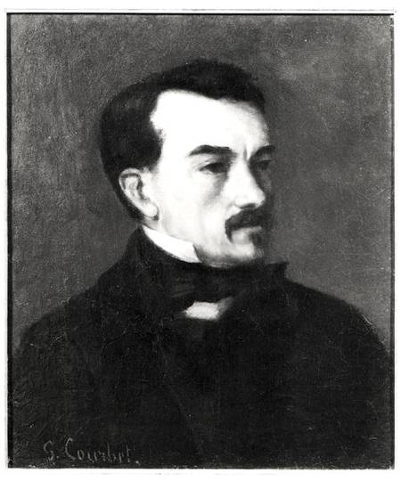 Portrait of a Man von Gustave Courbet