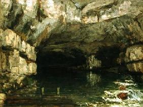 The Grotto of the Loue 1864