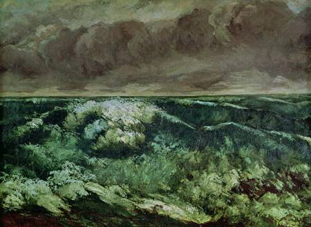 The Wave von Gustave Courbet