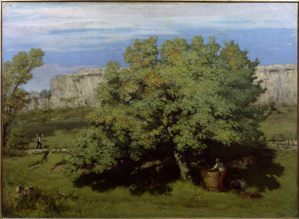 Weinlese bei Ornans von Gustave Courbet