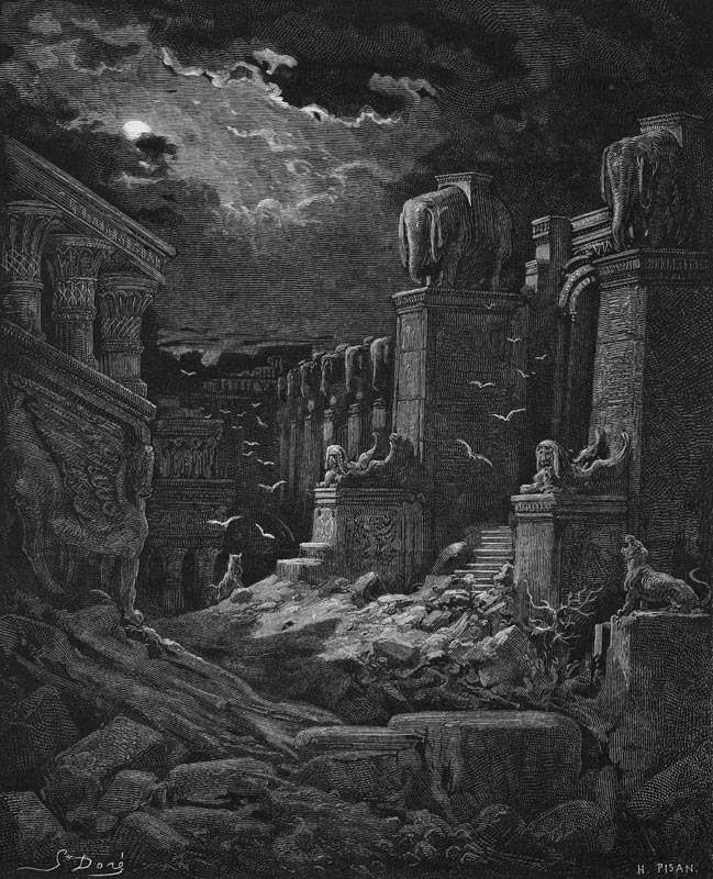 Babylon ist gefallen von Gustave Doré