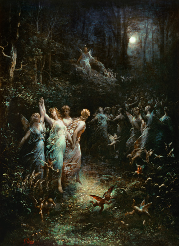 Shakespeare, Sommernachtstraum von Gustave Doré