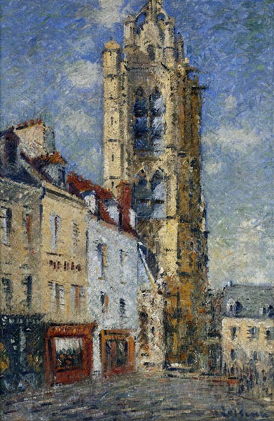 Der Glockenturm von St von Gustave Loiseau