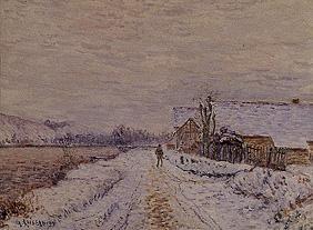 Winterlandschaft in Tournedos. 1899