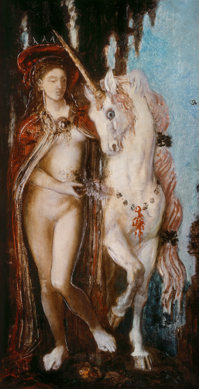 La Licorne von Gustave Moreau