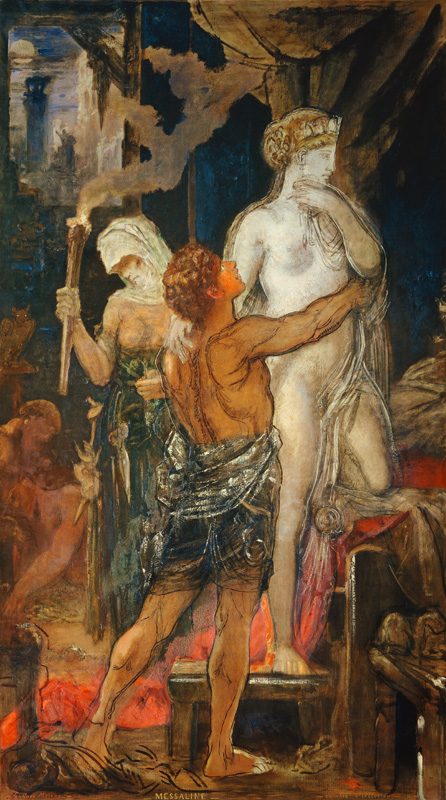 Messalina. von Gustave Moreau