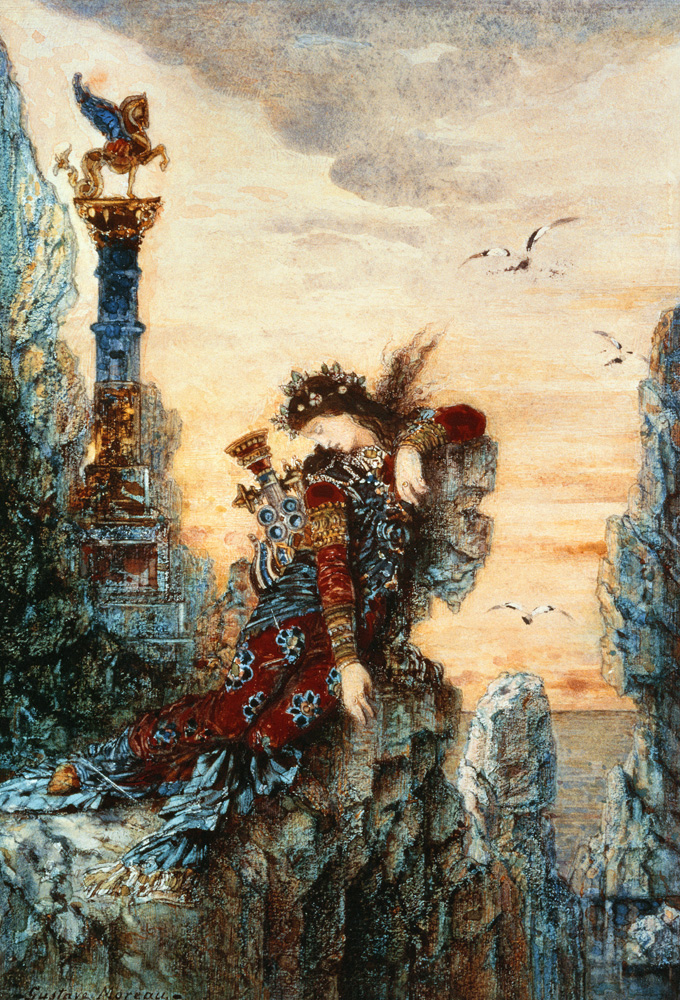 Sappho von Gustave Moreau
