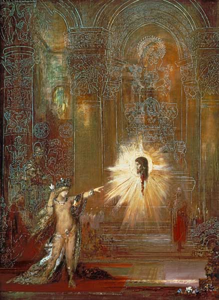 G. Moreau / The Apparition (Salome) von Gustave Moreau