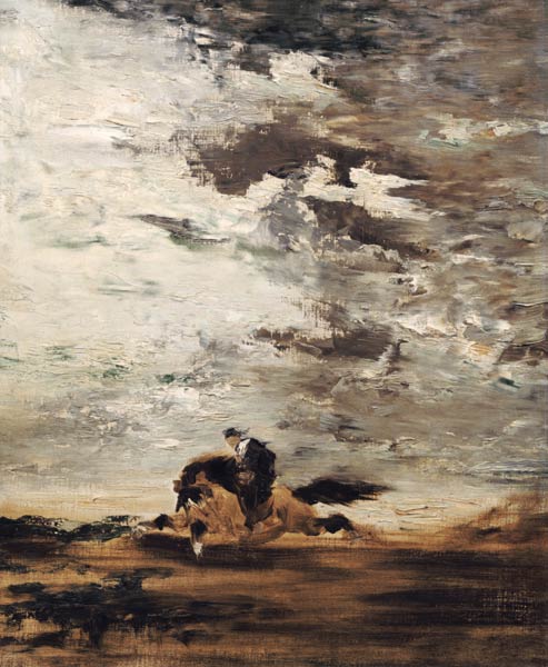 Der schottische Reiter von Gustave Moreau