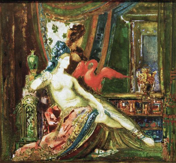 G. Moreau, Delila and Ibis von Gustave Moreau