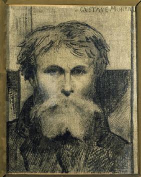 Gustave Moreau, Self-Portr./ c.1876