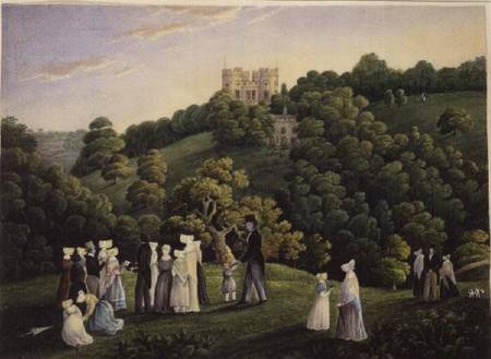 A Prospect of Midford Castle von H. Hoare