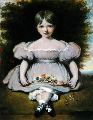 Lady Adeliza Fitzalan Howard, c.1836 (oil on canvas) von H. Smith