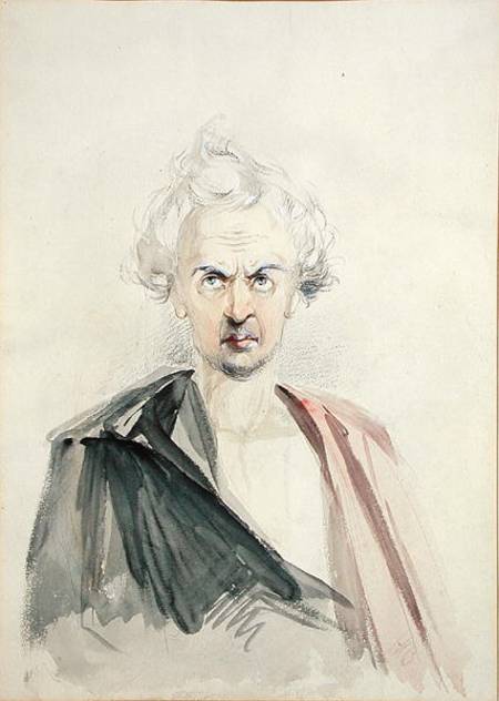 Self Portrait (pencil, wash & von Hablot Knight Browne
