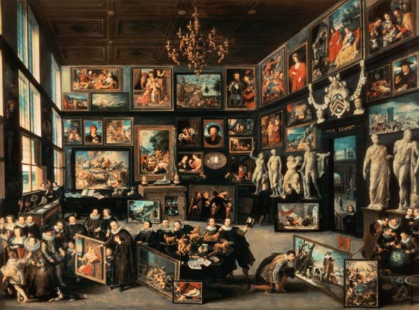 The Gallery of Cornelis van der Geest von Willem van Haecht