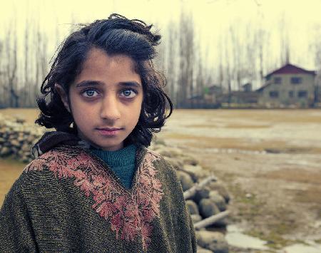 Mädchen aus Kaschmir
