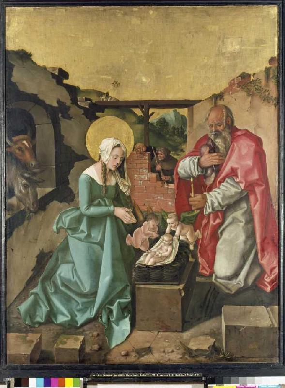 Die Geburt Christi. von Hans Baldung Grien