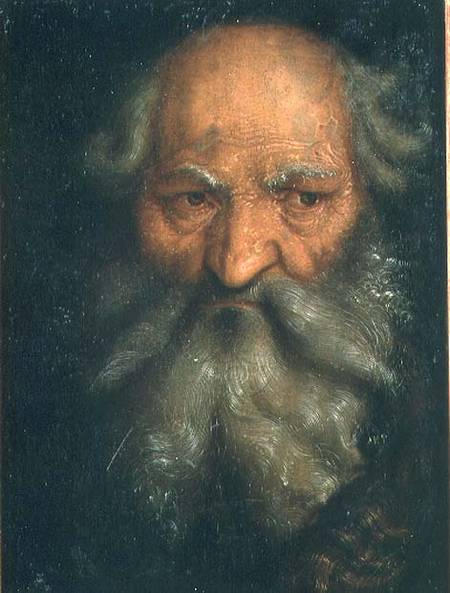 Head of an Old Man von Hans Baldung Grien