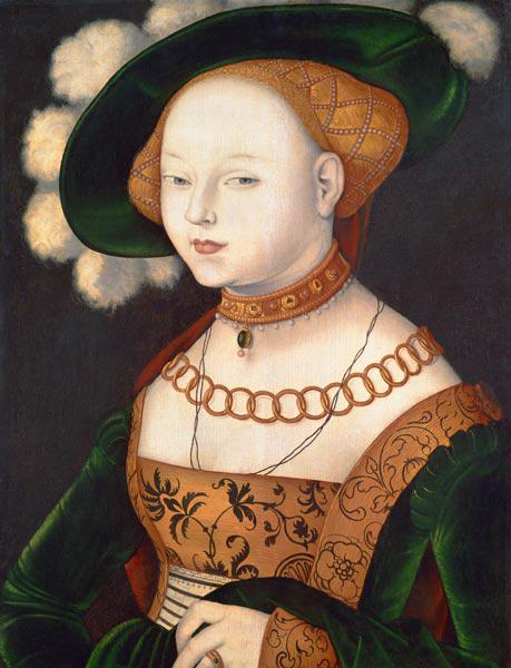 Bildnis einer Dame 1530