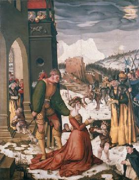 Das Blumenwunder der hl. Dorothea 1516