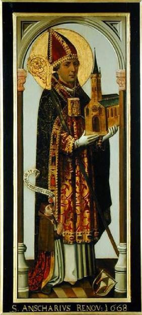 Votive Panel Depicting St. Ansgar 1457
