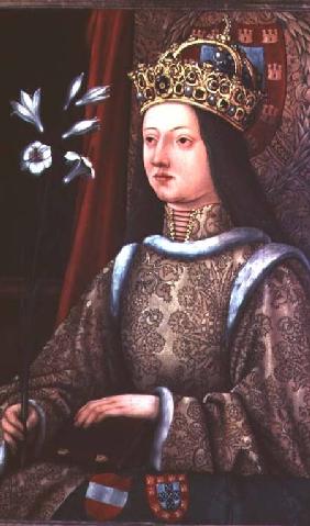 Queen Eleanor of Portugal (1434/37-67) wife of Frederick III (1415-93) (copy of lost original 1468