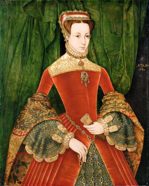 Mary Fitzalan, Duchess of Norfolk (1540-57) von Hans Eworth or Ewoutsz