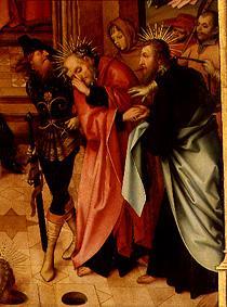 Basilikatafel San Paolo fuori le mura. Abschied der Apostel Petrus und Pau von Hans Holbein der Ältere