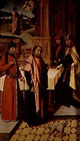Das Opfer des hl. Joachim. Weingartner Altar im Dom zu Augsburg von Hans Holbein der Ältere