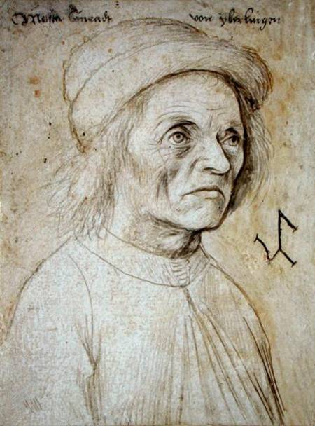 Portrait of Konrad Wurffel von Hans Holbein der Ältere
