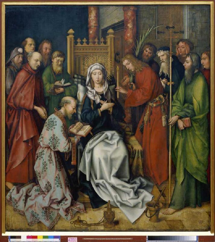 Tod Mariae von Hans Holbein der Ältere