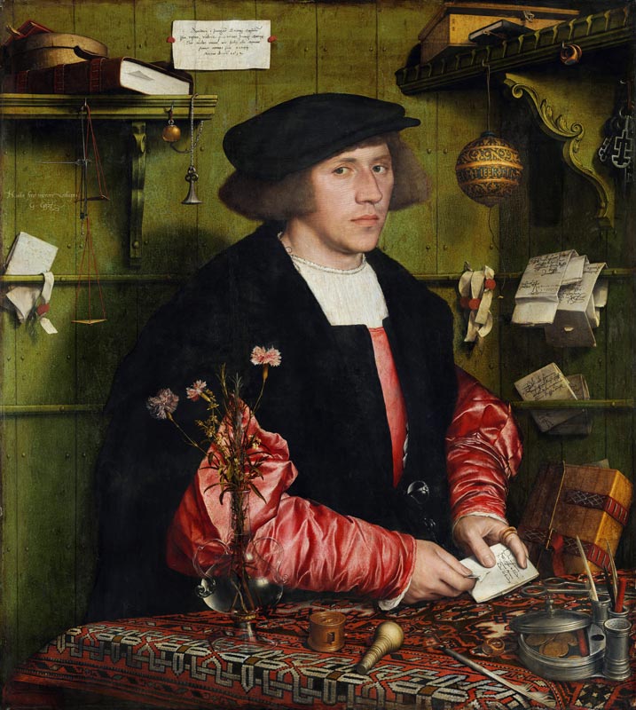 Der Kaufmann Georg Gisze von Hans Holbein der Jüngere