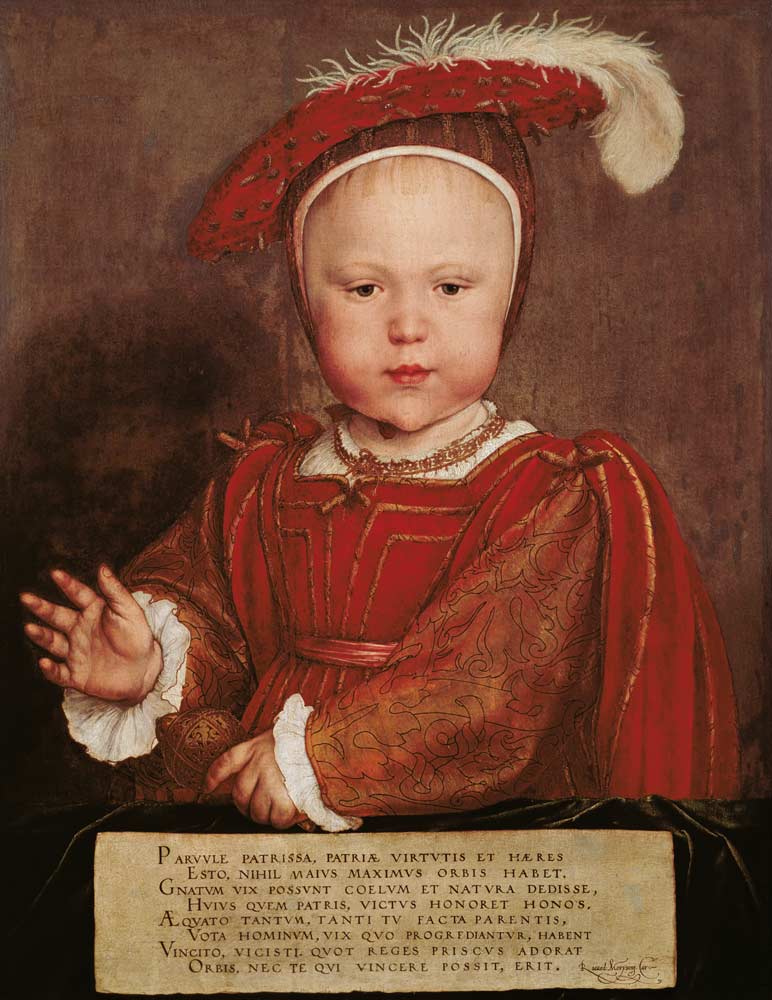 Edward, Prince of Wales, späterer Edward VI. von England von Hans Holbein der Jüngere