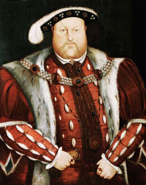 Portrait Of King Henry VIII von Hans Holbein der Jüngere