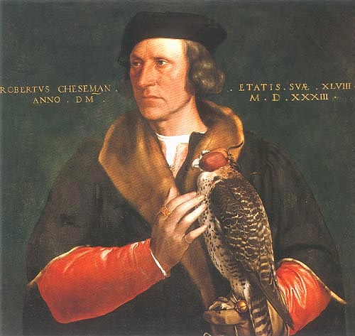 Porträt des Robert Cheseman von Hans Holbein der Jüngere